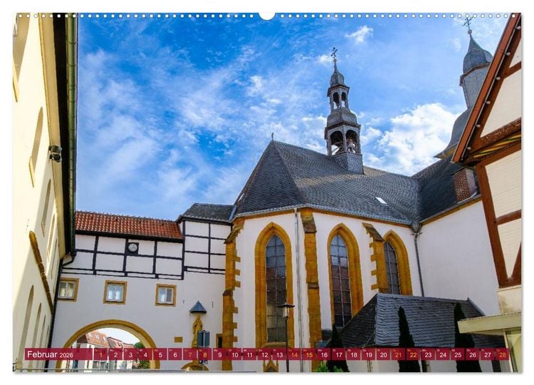 Produktbild: Ein Blick auf Rheda-Wiedenbr&uuml;ck (Wandkalender 2026 DIN A2 quer), CALVENDO Monatskalender