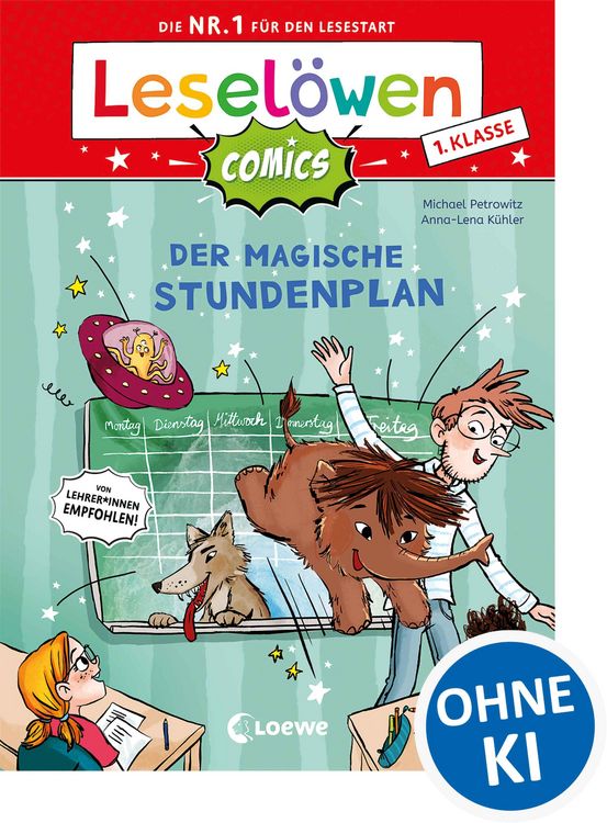 Produktbild: Lesel&ouml;wen Comics 1. Klasse - Der magische Stundenplan