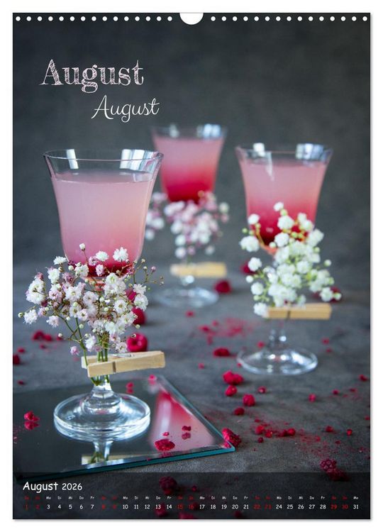 Produktbild: Mix it up - Cocktails (Wandkalender 2026 DIN A3 hoch), CALVENDO Monatskalender