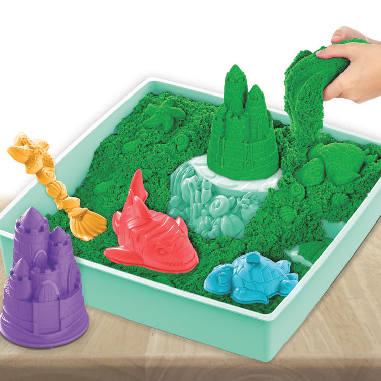 Produktbild: Kinetic Sand Sandbox Set Gr&uuml;n