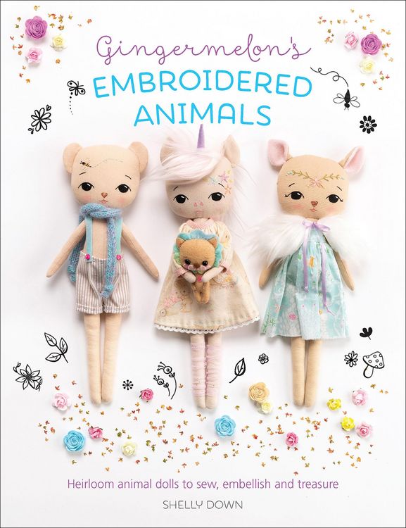 Produktbild: Gingermelon's Embroidered Animals