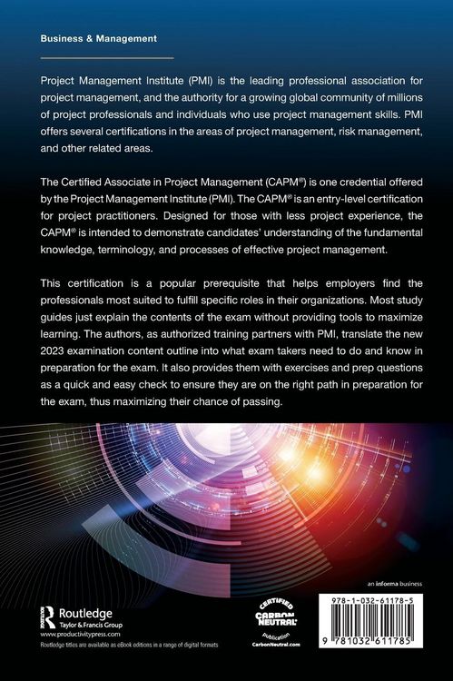 Produktbild: Mastering the NEW PMI Certified Associate in Project Management (CAPM)&reg; Exam (2023 Version)