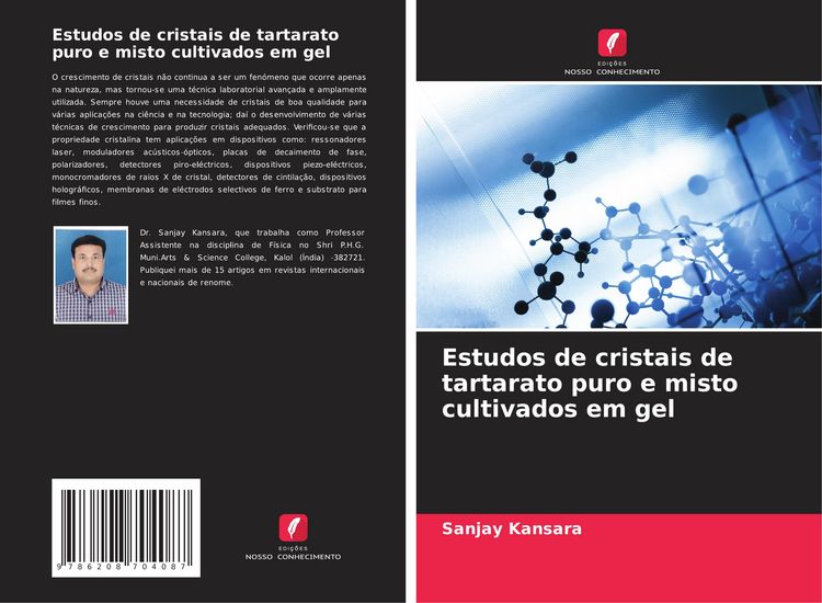 Produktbild: Estudos de cristais de tartarato puro e misto cultivados em gel