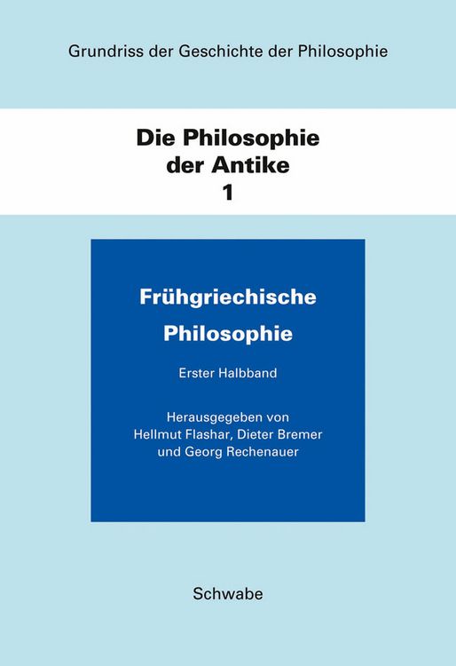 Produktbild: Fr&uuml;hgriechische Philosophie