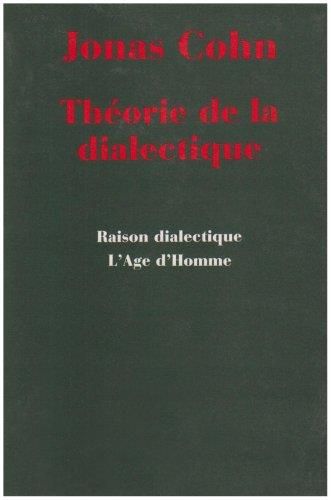 Produktbild: Th&eacute;orie de la dialectique : doctrine des formes philosophiques