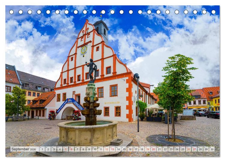 Produktbild: Grimma Impressionen (Tischkalender 2026 DIN A5 quer), CALVENDO Monatskalender