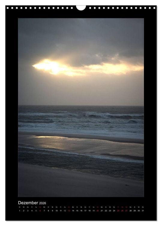 Produktbild: Geheimnisvolles Sylt 2026 (Wandkalender 2026 DIN A3 hoch), CALVENDO Monatskalender