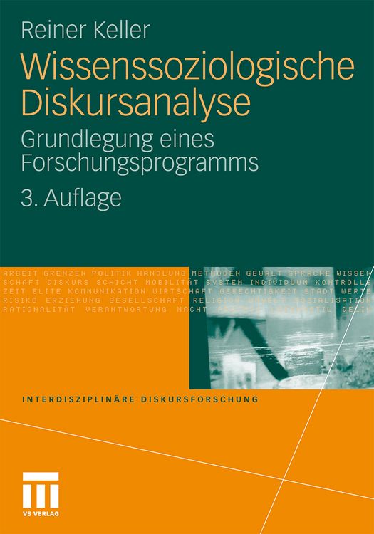 Produktbild: Wissenssoziologische Diskursanalyse
