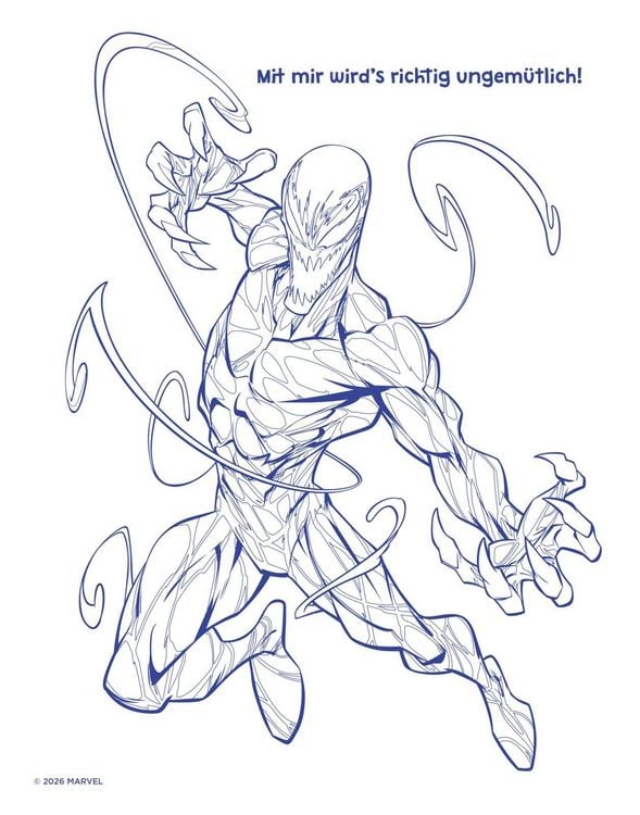 Produktbild: Mein Magnet-Malbuch Spider-Man