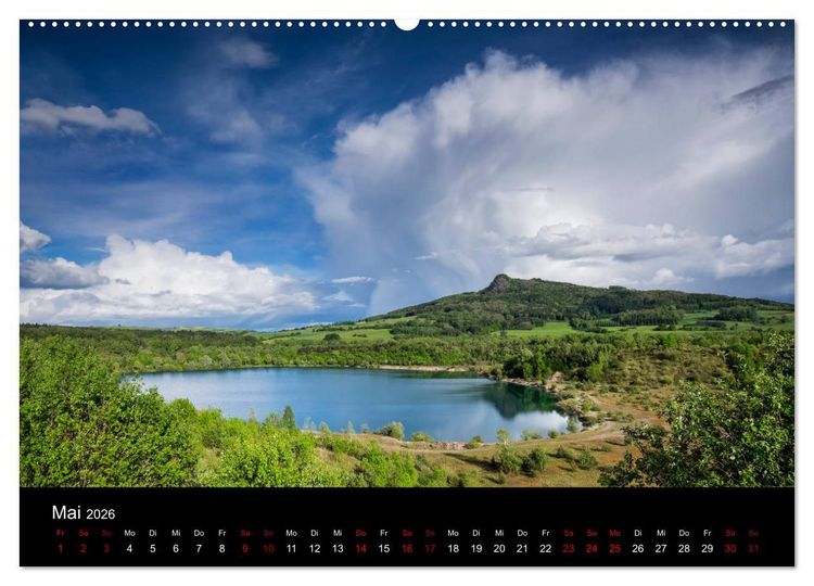 Produktbild: Der Hegau - Wanderparadies am westlichen Bodensee (hochwertiger Premium Wandkalender 2026 DIN A2 quer), Kunstdruck in Hochglanz