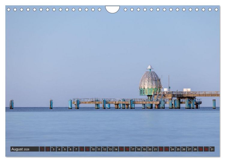 Produktbild: R&uuml;gen - Inseltraumblicke (Wandkalender 2026 DIN A4 quer), CALVENDO Monatskalender