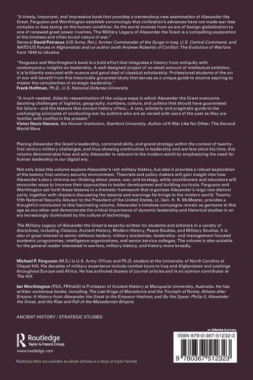 Produktbild: The Military Legacy of Alexander the Great
