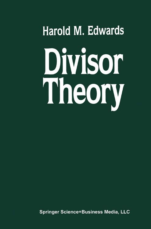 Produktbild: Divisor Theory