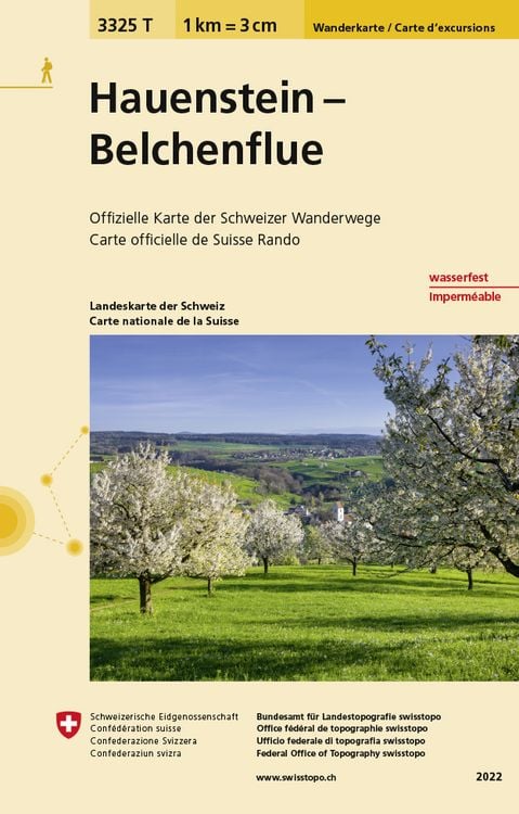 Bild vom Artikel Swisstopo 1 : 33 33 Hauenstein Belchenflue vom Autor Bundesamt für Landestopografie swisstopo