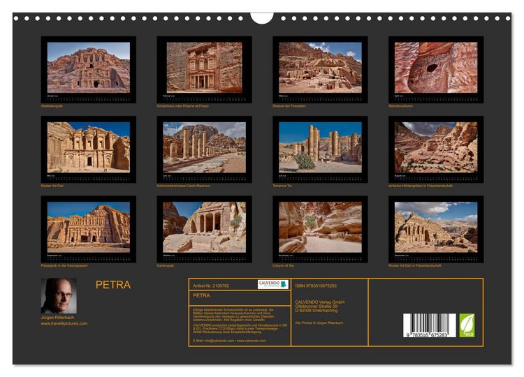 Produktbild: PETRA (Wandkalender 2026 DIN A3 quer), CALVENDO Monatskalender