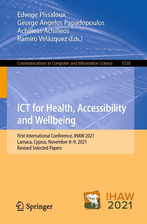 Produktbild: ICT for Health, Accessibility and Wellbeing
