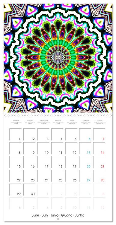 Produktbild: Invitation au voyage introspectif (Calendrier mural carr&eacute; 2026 30x30 cm) Calendrier double avec une page pour vos prises de notes