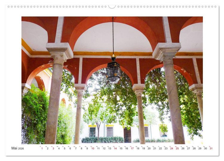 Produktbild: Sevilla Eine Stadt zum Tr&auml;umen (Wandkalender 2026 DIN A2 quer), CALVENDO Monatskalender