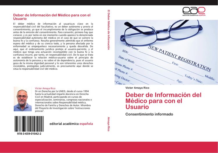 Produktbild: Deber de Informaci&oacute;n del M&eacute;dico para con el Usuario
