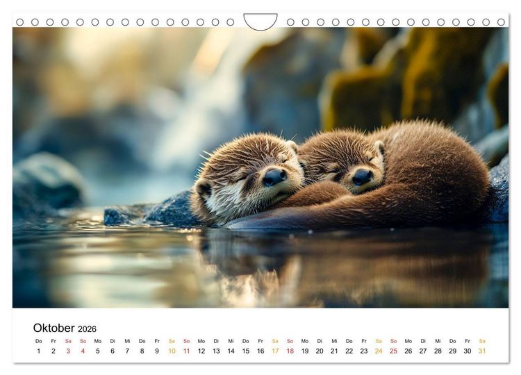 Produktbild: Wenn Tierchen tr&auml;umen (Wandkalender 2026 DIN A4 quer), CALVENDO Monatskalender