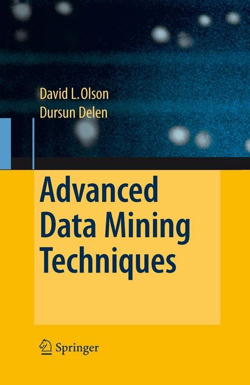 Produktbild: Advanced Data Mining Techniques