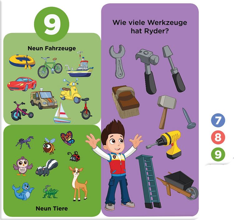 Produktbild: PAW Patrol Lernbuch: Erste Zahlen