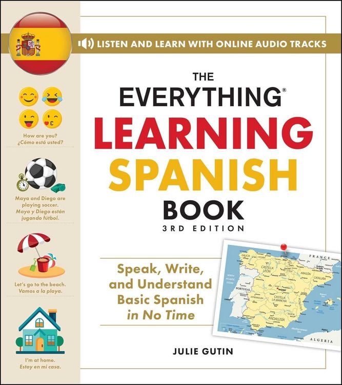 Produktbild: The Everything Learning Spanish Book, 3rd Edition