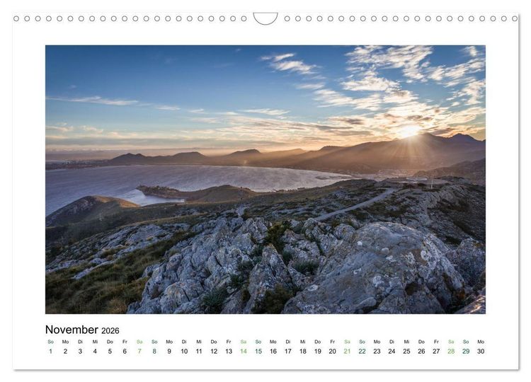 Produktbild: Sehnsucht nach Mallorca (Wandkalender 2026 DIN A3 quer), CALVENDO Monatskalender