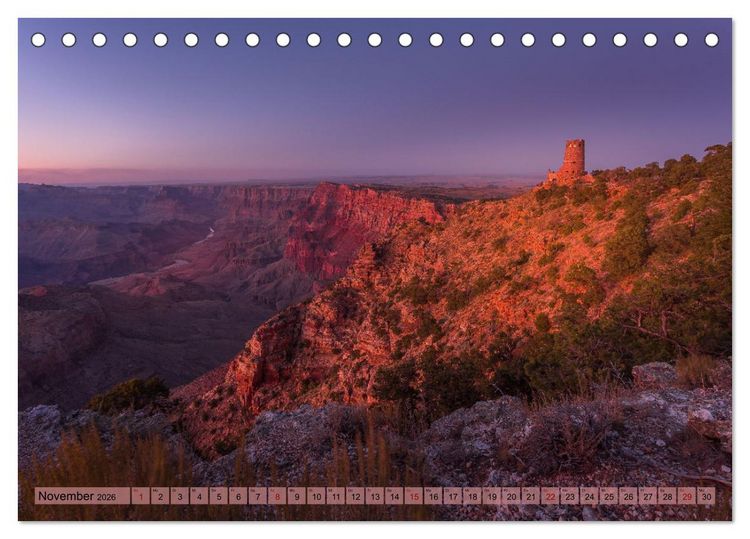 Produktbild: USA S&uuml;dwesten - Atemberaubende Hotspots der Natur (Tischkalender 2026 DIN A5 quer), CALVENDO Monatskalender