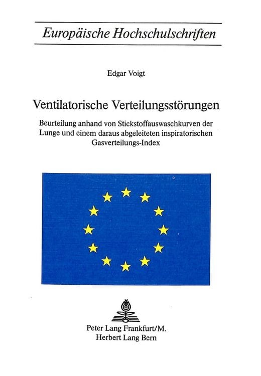 Produktbild: Ventilatorische Verteilungsst&ouml;rungen