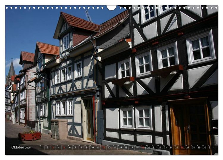 Rotenburg an der Fulda (Wandkalender 2025 DIN A3 quer), CALVENDO Monatskalender