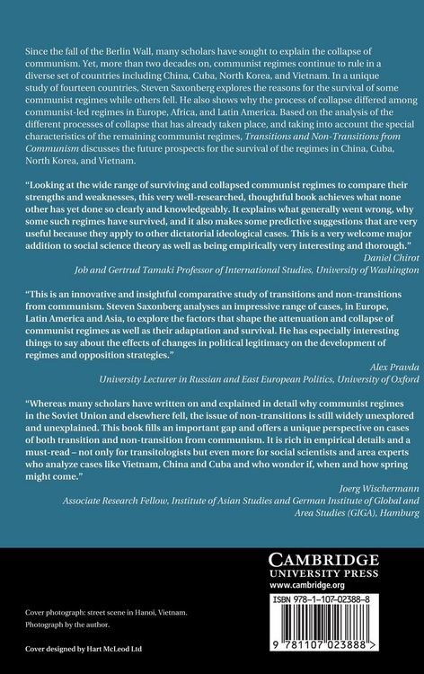 Produktbild: Transitions and Non-Transitions from Communism