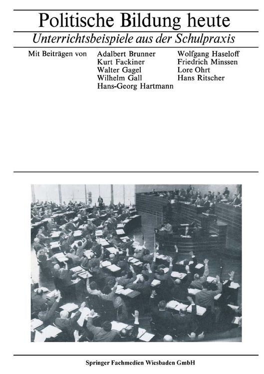 Produktbild: Politische Bildung heute