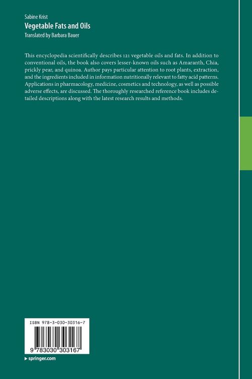 Produktbild: Vegetable Fats and Oils