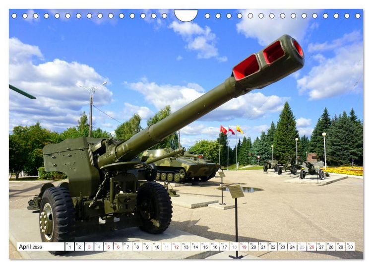 Produktbild: Stalinorgel und T-34 - Sowjetische Milit&auml;rhistorie (Wandkalender 2026 DIN A4 quer), CALVENDO Monatskalender