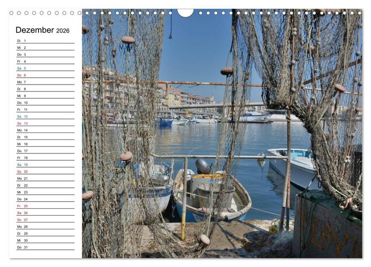 Produktbild: S&egrave;te - Das Venedig des Languedoc (Wandkalender 2026 DIN A3 quer), CALVENDO Monatskalender