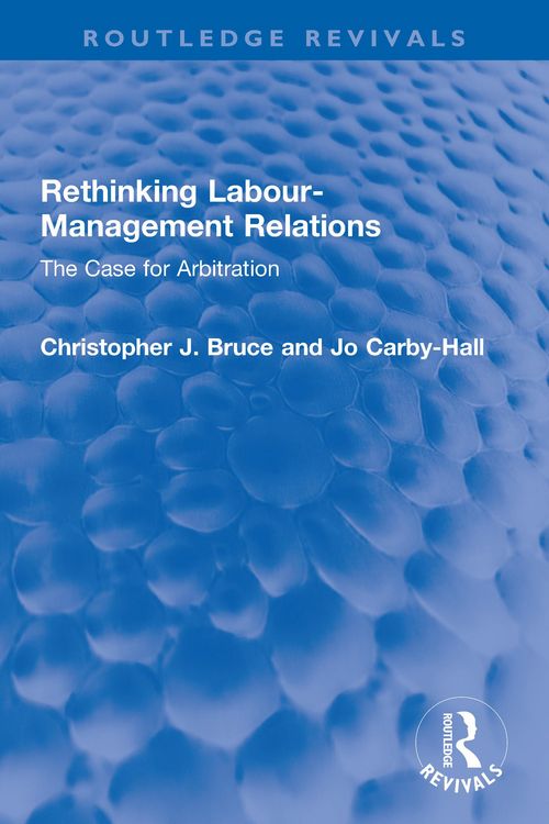 Produktbild: Rethinking Labour-Management Relations