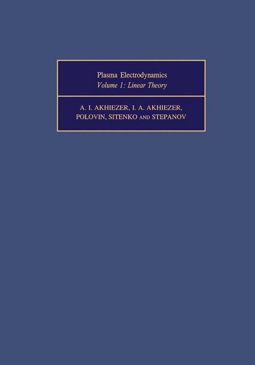 Produktbild: Plasma Electrodynamics