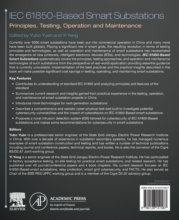 Produktbild: IEC 61850-Based Smart Substations