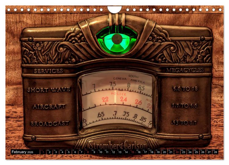 Produktbild: Mr Carlson's Lab Electronic Design and Restorations (Wall Calendar 2026 DIN A4 landscape), CALVENDO 12 Month Wall Calendar