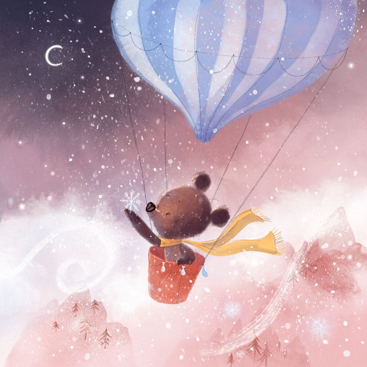 Produktbild: Theo and the sleepy snowflakes