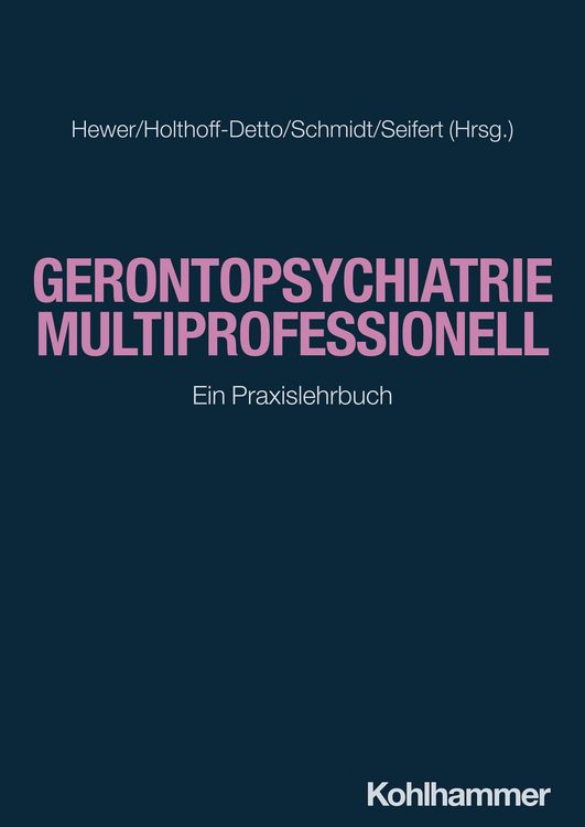 Produktbild: Gerontopsychiatrie multiprofessionell