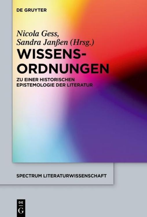 Produktbild: Wissens-Ordnungen