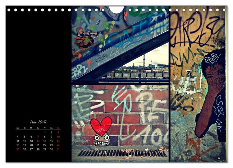 Produktbild: BERLIN horizontal (Wandkalender 2026 DIN A4 quer), CALVENDO Monatskalender