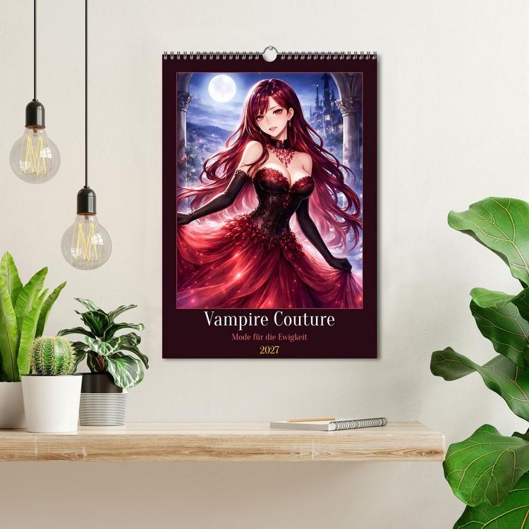 Produktbild: Vampire Couture (Wandkalender 2027 DIN A3 hoch), CALVENDO Monatskalender