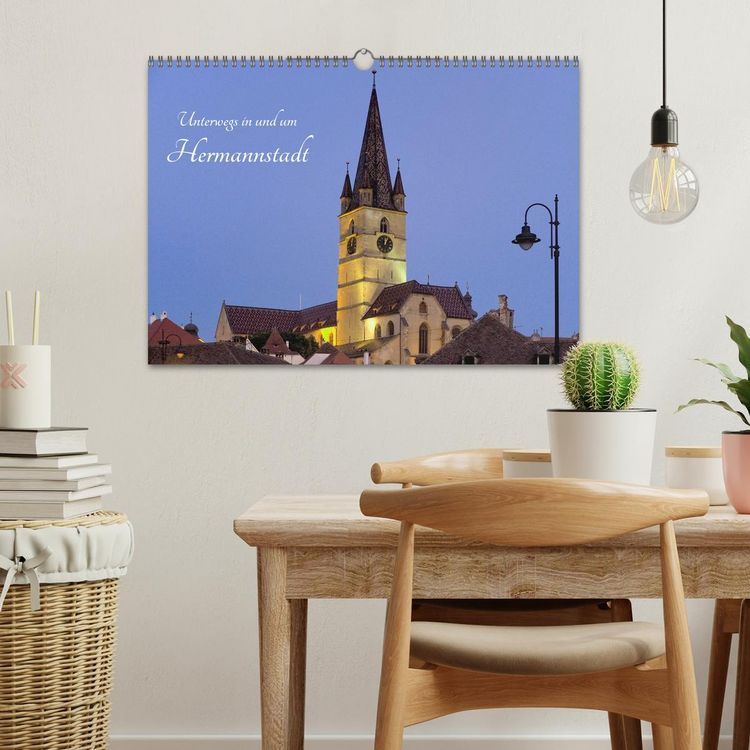 Produktbild: Unterwegs in und um Hermannstadt (Wandkalender 2026 DIN A3 quer), CALVENDO Monatskalender