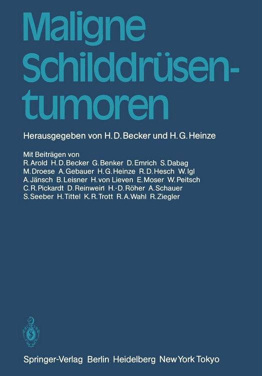 Produktbild: Maligne Schilddr&uuml;sentumoren
