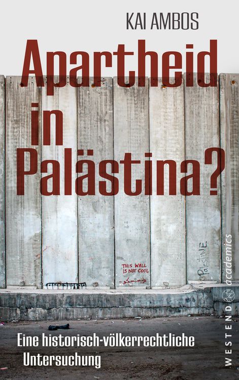 Produktbild: Apartheid in Pal&auml;stina?