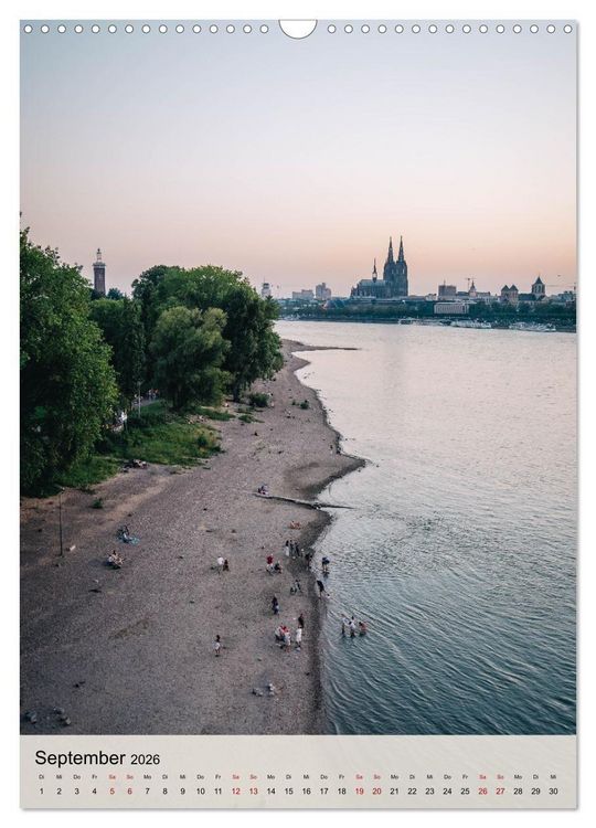 Produktbild: K&ouml;ln &ndash; Urbane Fotografien (Wandkalender 2026 DIN A3 hoch), CALVENDO Monatskalender