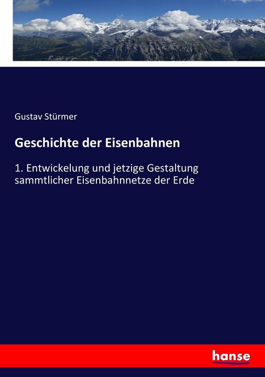 Produktbild: Geschichte der Eisenbahnen